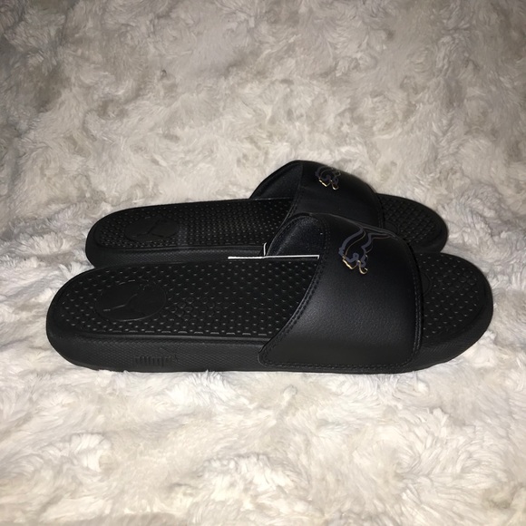Puma Cool Cat Shadow Slides BLACK - Picture 2 of 6